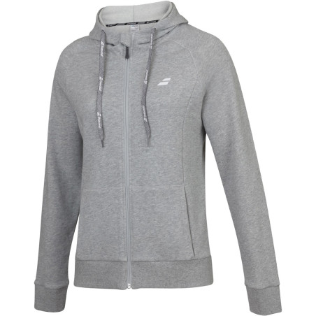 Veste à capuche BABOLAT Femme Exercice Hood Jacket Gris PE 2020