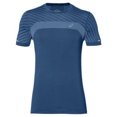 T-Shirt Running ASICS Homme SEAMLESS SS TEXTURE...