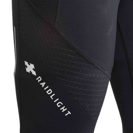 Collant Running RAIDLIGHT Homme Trail Raider 3/4 Noir PE 2019
