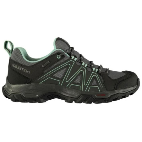 Chaussures Running SALOMON Femme XA Lite GTX Noir / Anthracite / Vert AH 2017