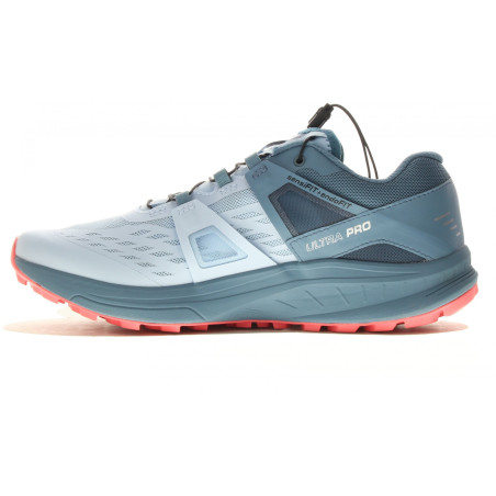Chaussures Running SALOMON Femme Ultra Pro W Gris / Rose PE 2019