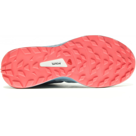 Chaussures Running SALOMON Femme Ultra Pro W Bleu / Rose PE 2019