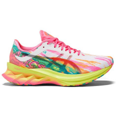Chaussures Running ASICS Femme NOVABLAST Rose / Jaune /...
