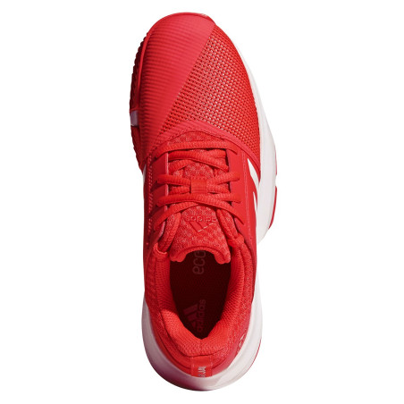 Chaussures ADIDAS Junior CourtJam xJ Fushia / Blanc PE 2019