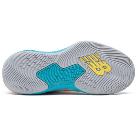 Chaussures NEW BALANCE Femme Court FuelCell 996 Bleu Clair / Orange PE 2021