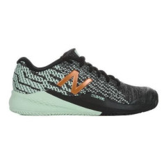 Chaussures NEW BALANCE Femme WC996 V3 Noir / Vert / Or PE...