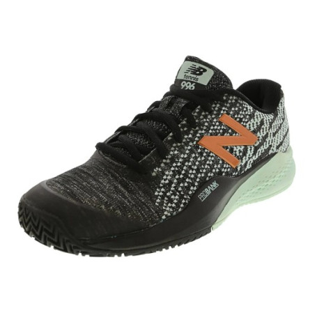Chaussures NEW BALANCE Femme WC996 V3 Noir / Vert / Or PE 2018