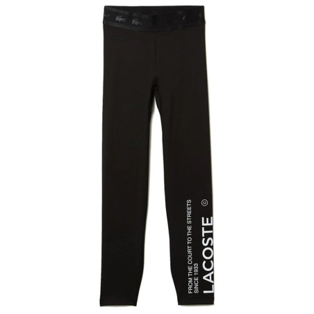 Legging Femme LACOSTE SPORT imprimés Noir / Blanc AH 2022