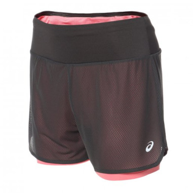 Short Running ASICS Femme VENTILATE 2 in 1 3.5...