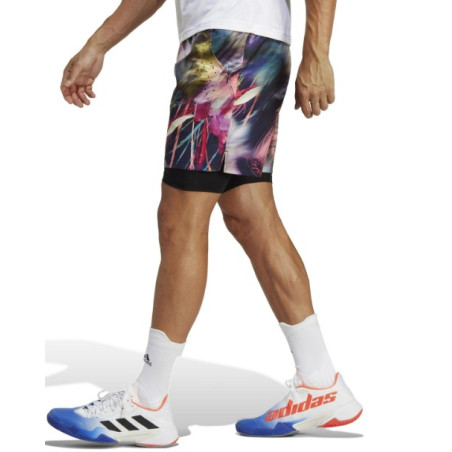 Short ADIDAS Homme Graphique MELBOURNE Ergo Multicolor / Noir PE 2023