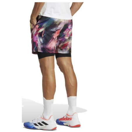 Short ADIDAS Homme Graphique MELBOURNE Ergo Multicolor / Noir PE 2023