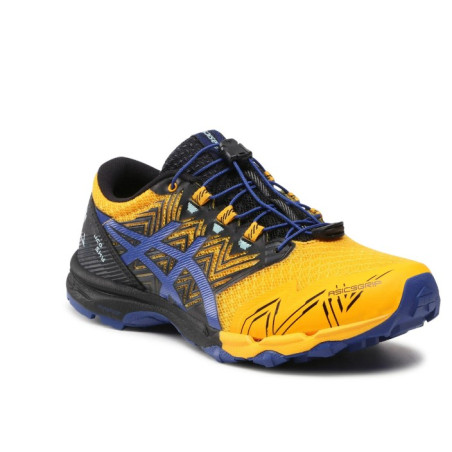 Chaussures Running ASICS Homme GEL-FUJITRABUCO SKY Jaune / Bleu  AH 2021