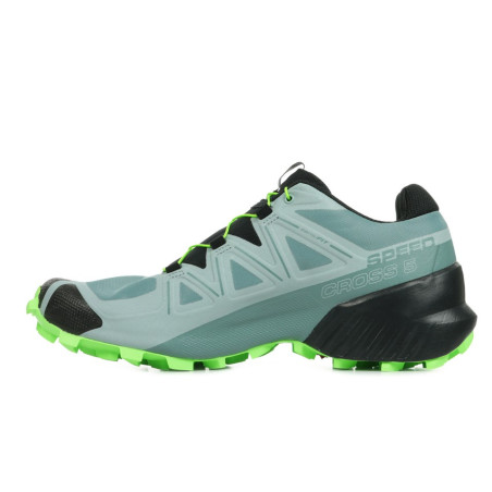 Chaussures Running SALOMON Homme SPEEDCROSS 5 Grise / Vert AH 2021