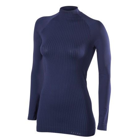 T-Shirt FALKE Femme W 1/2  Zip Longs ML Bleu AH 2018