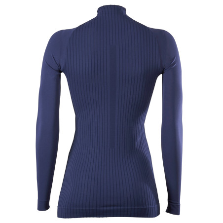 T-Shirt FALKE Femme W 1/2  Zip Longs ML Bleu AH 2018