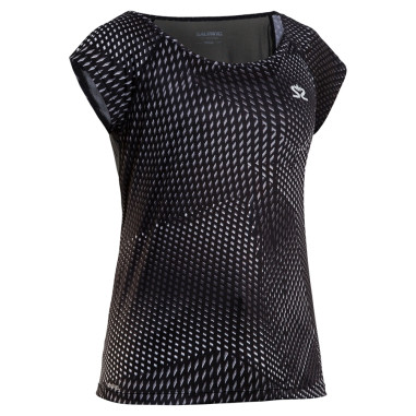 T-Shirt Running SALMING Femme Breeze Noir /...