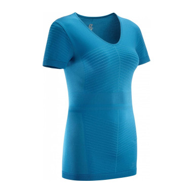 T-Shirt Running SALOMON Femme Elevate Move Bleu...