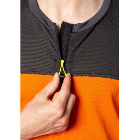 T-Shirt Running ASICS Homme Fujitrail Top Orange PE 2021