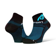 Chaussettes Running BV SPORT Ligth 3D Courte noir / Bleu...