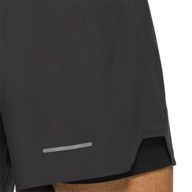 Short Running ASICS Homme ROAD 2N1 5IN Noir