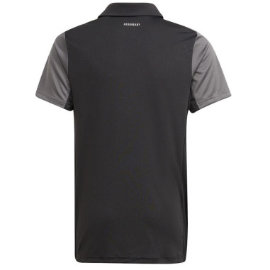 Polo ADIDAS Garçon B CLUB POLO Noir / Gris AH 2021
