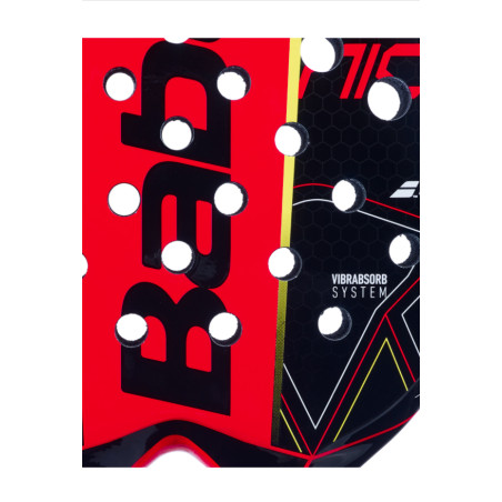 Raquette Padel BABOLAT TECHNICAL VERTUO Noir / Rouge (355 g) 2022