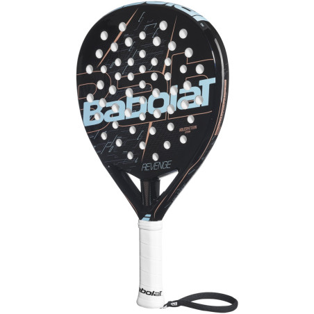 Raquette Padel BABOLAT REVENGE Noir / Turquoise (350 g)