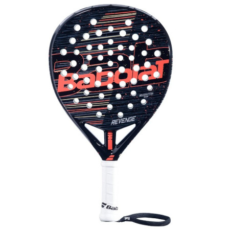 Raquette Padel BABOLAT REVENGE WOMAN Noir / Rouge (350 g) 2022