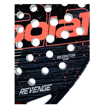 Raquette Padel BABOLAT REVENGE WOMAN Noir / Rouge (350 g) 2022