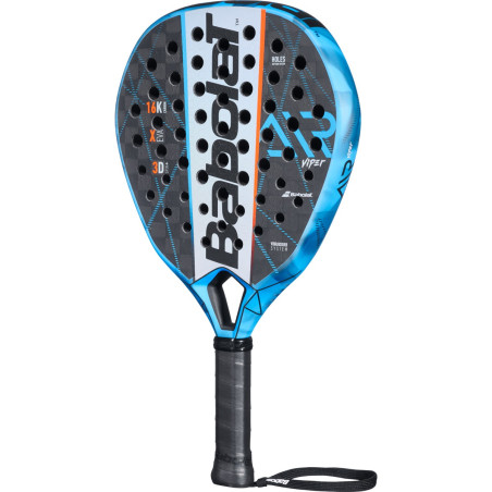 Raquette Padel BABOLAT AIR VIPER Bleu / Noir / Rouge (355 g) 2022
