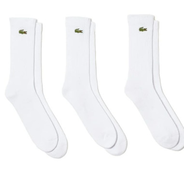 Chaussettes LACOSTE Blanc / Vert 2022