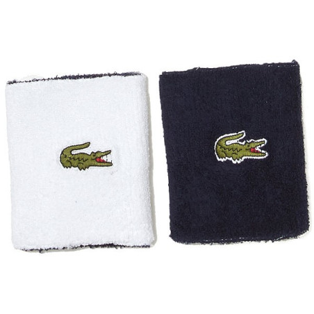 Poignet Eponge LACOSTE Blanc / Marine 2023