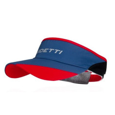 Casquette Visière GUIDETTI Eclipse Bleu / Rouge PE 2023