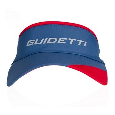 Casquette Visière GUIDETTI Eclipse Bleu / Rouge...