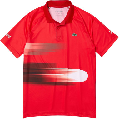 Polo LACOSTE Homme SPORT DJOKOVIC Rouge 2022