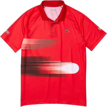 Polo LACOSTE Homme SPORT DJOKOVIC Rouge 2022
