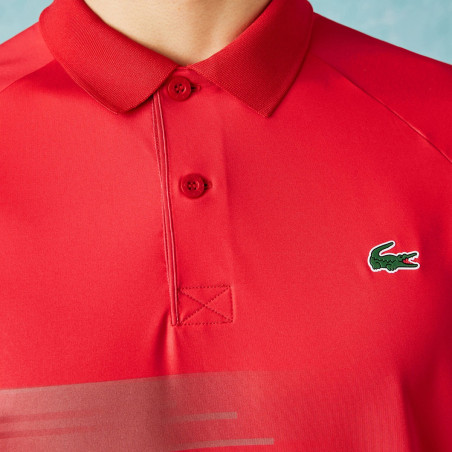 Polo LACOSTE Homme SPORT DJOKOVIC Rouge 2022