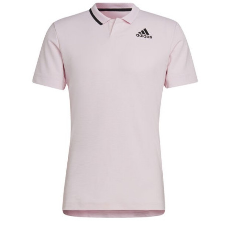 Polo ADIDAS Homme US SERIES Rose / Noir AH 2022