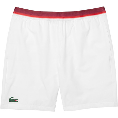 Short LACOSTE Homme DJOKOVIC Blanc 2022