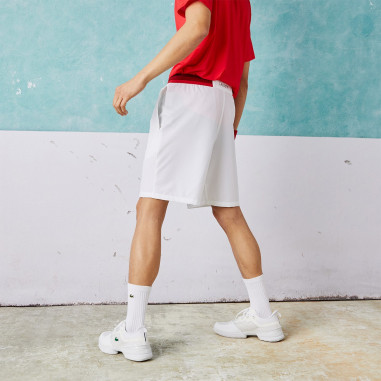 Short LACOSTE Homme DJOKOVIC Blanc 2022