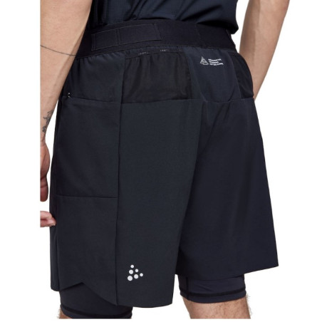 Short Running CRAFT Homme PRO TRAIL 2IN1 Noir PE 2023