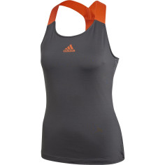 Débardeur ADIDAS Femme Y-TANK PRIMEBLUE Gris / Orange