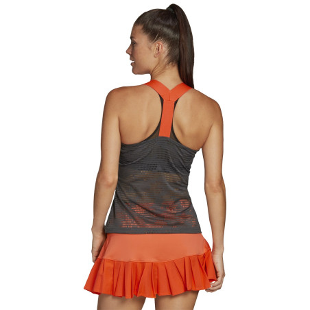 Débardeur ADIDAS Femme Y-TANK PRIMEBLUE Gris / Orange