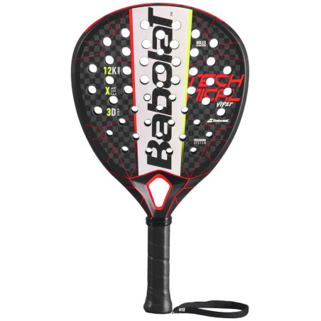 Raquette Padel BABOLAT TECHNICAL VIPER Noir / Rouge / Jaune (365 g) 2020