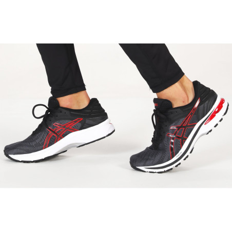 Chaussures Running ASICS Homme GEL-PURSUE 7 Noir / Rouge AH 2021