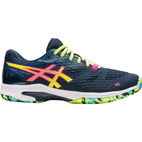Chaussures Padel ASICS Homme PADEL LIMA FF Bleu / Fluo / Rose PE 2022