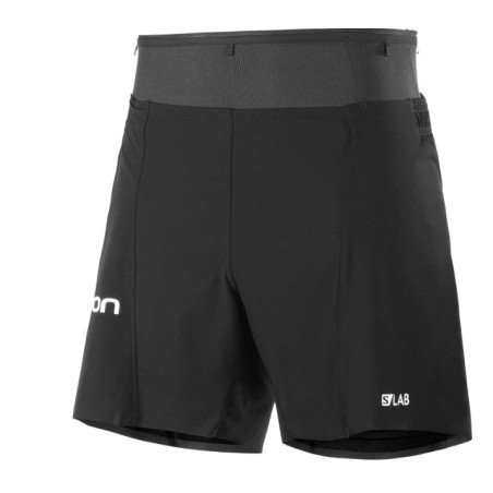 Short Running SALOMON Homme SLAB SENSE 6 Noir AH 2021