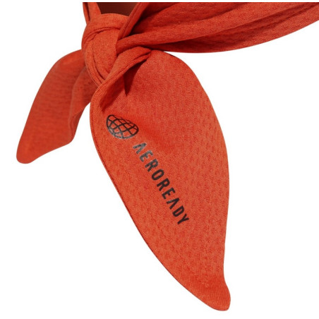 Bandeaux de tennis à nouer ADIDAS TEN TIEBAND Orange PE 2023