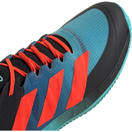Chaussures ADIDAS Homme ADIZERO UBERSONIC 4 Terre Battue Noir / Bleu PE 2022