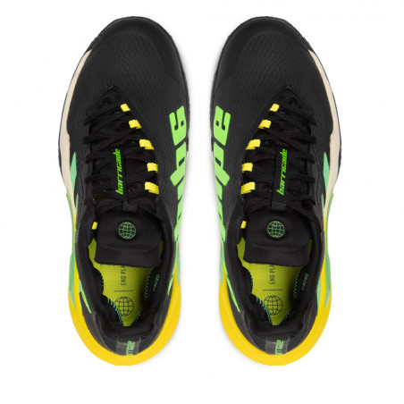 Chaussures ADIDAS Homme BARRICADE Terre Battue Noir / Vert / Jaune AH 2022
